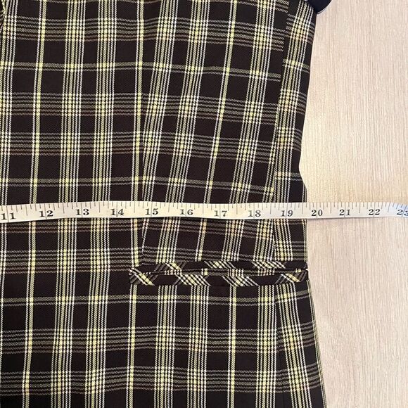 Vintage plaid wool blazer - Picture 10 of 12